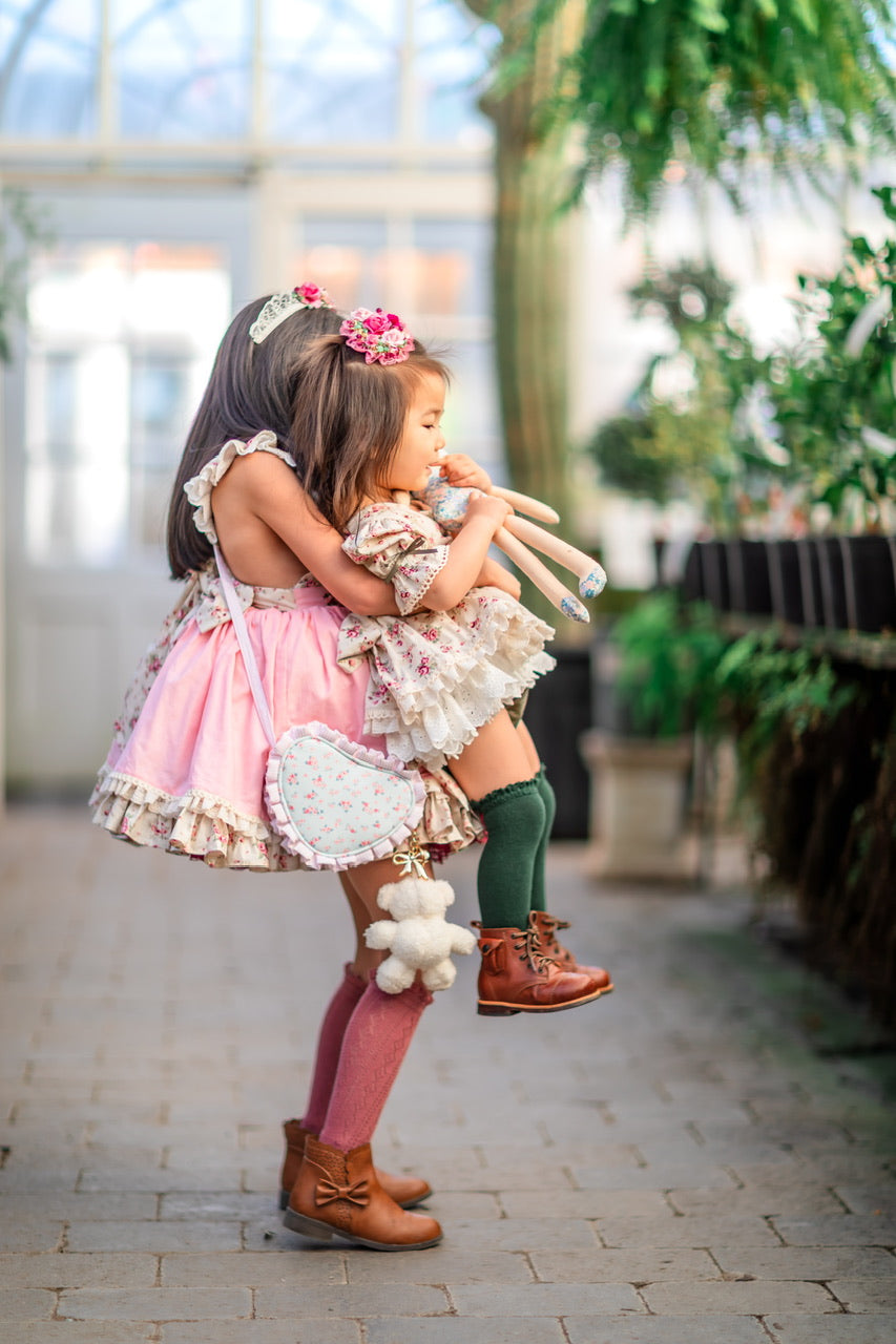 Rose Belle Skirted Romper