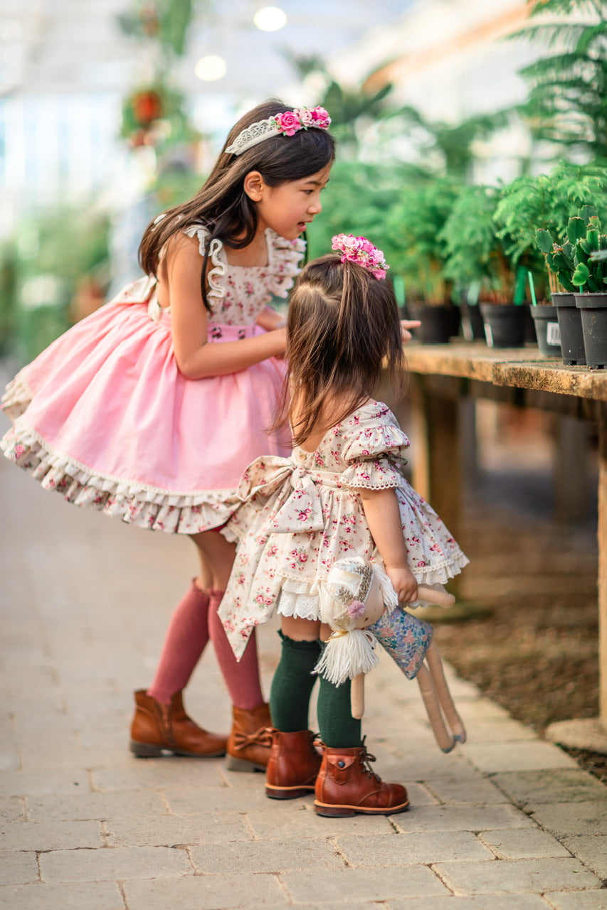 Rose Belle Skirted Romper