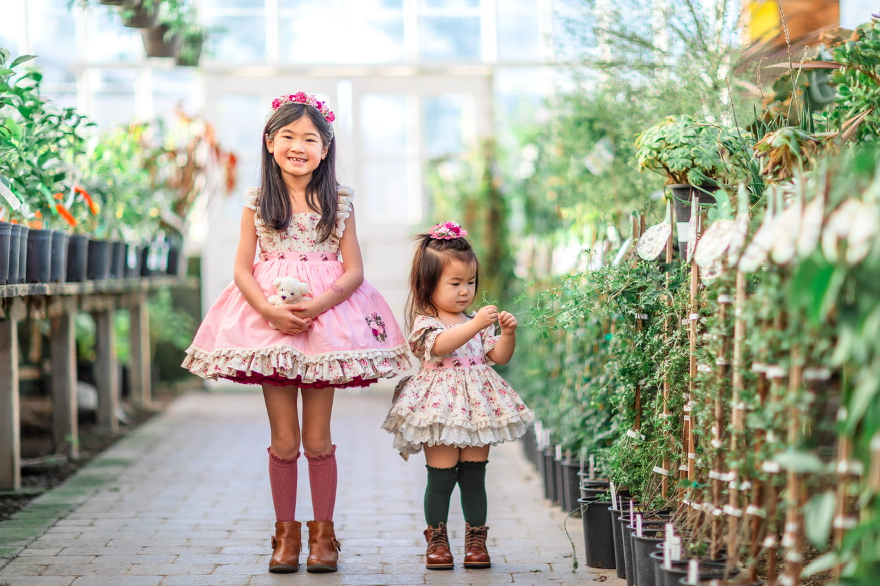 Rose Belle Skirted Romper