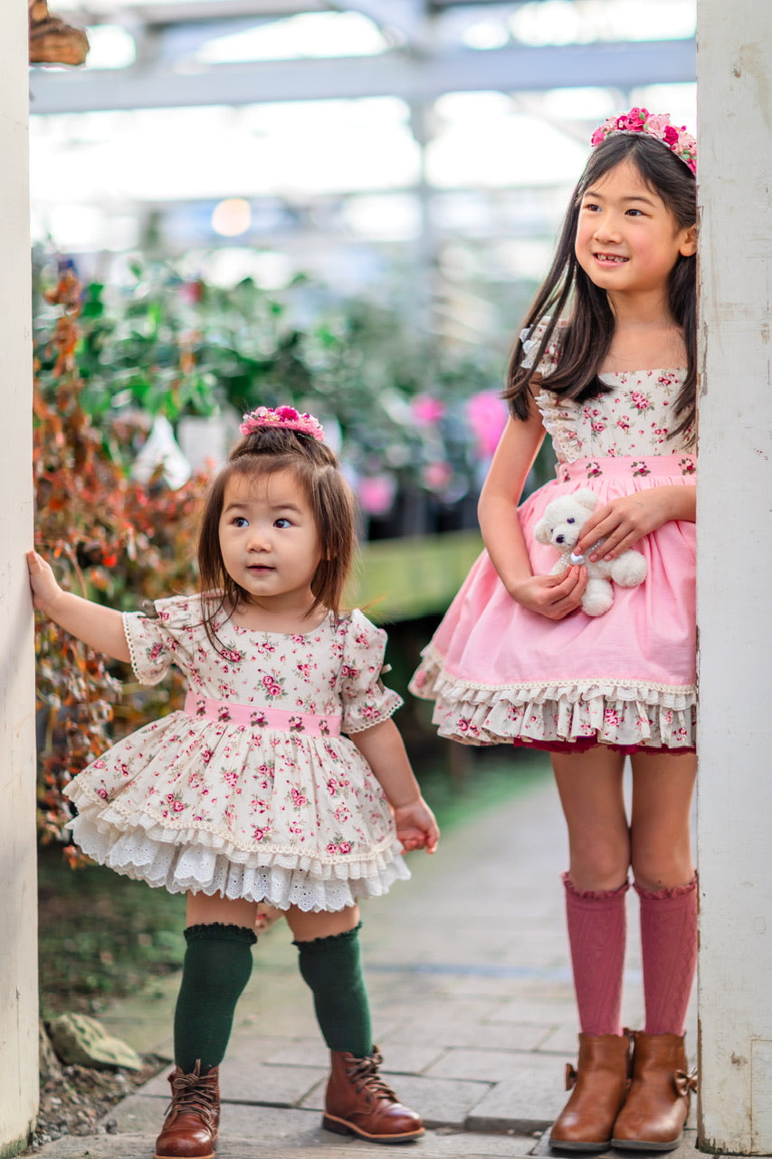 Rose Belle Skirted Romper