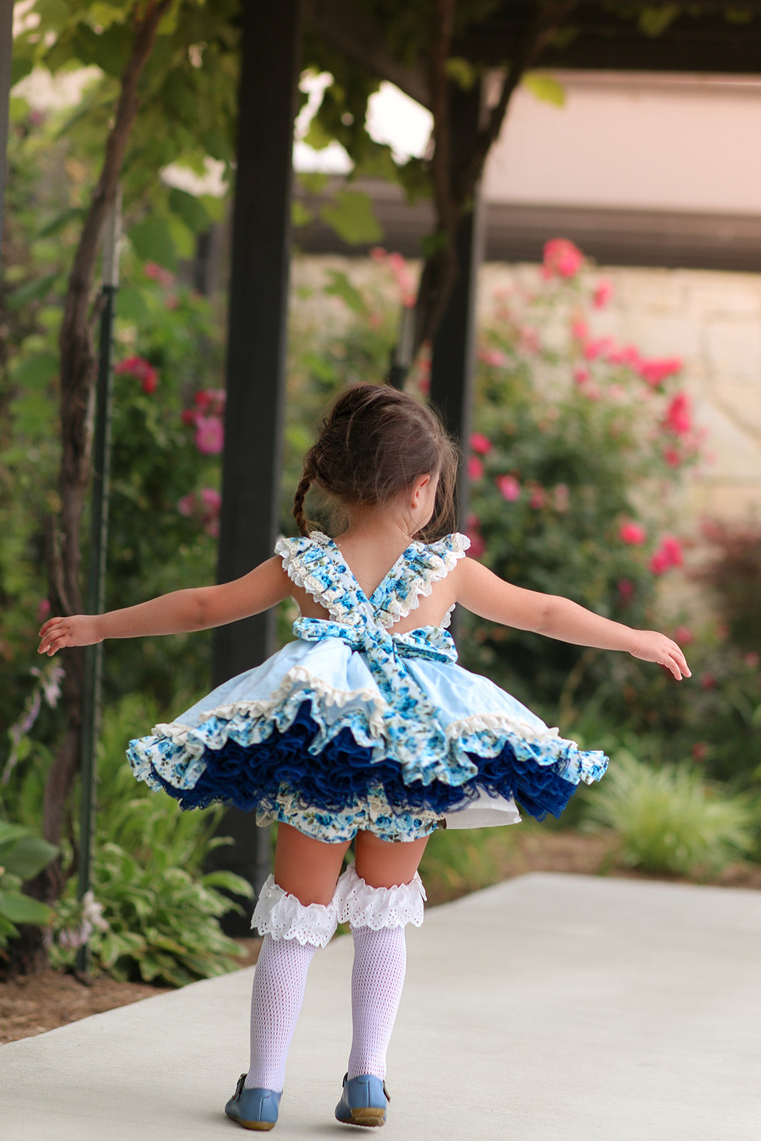 Blue Belle Pettiskirt Dress Set
