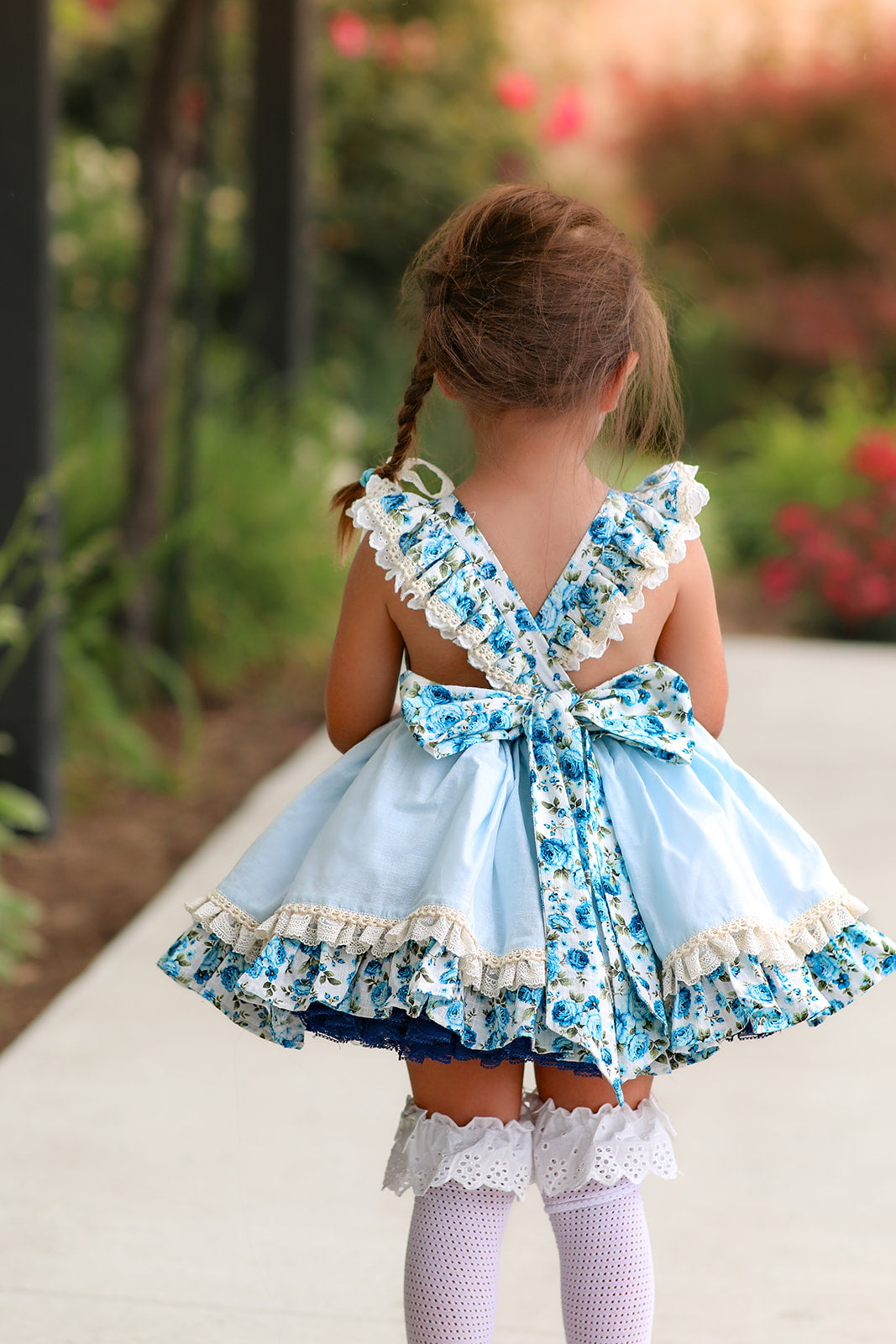 Blue Belle Pettiskirt Dress Set