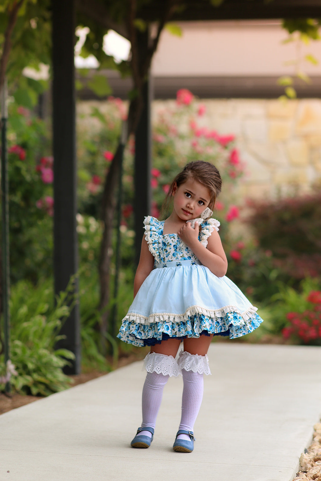 Blue Belle Pettiskirt Dress Set