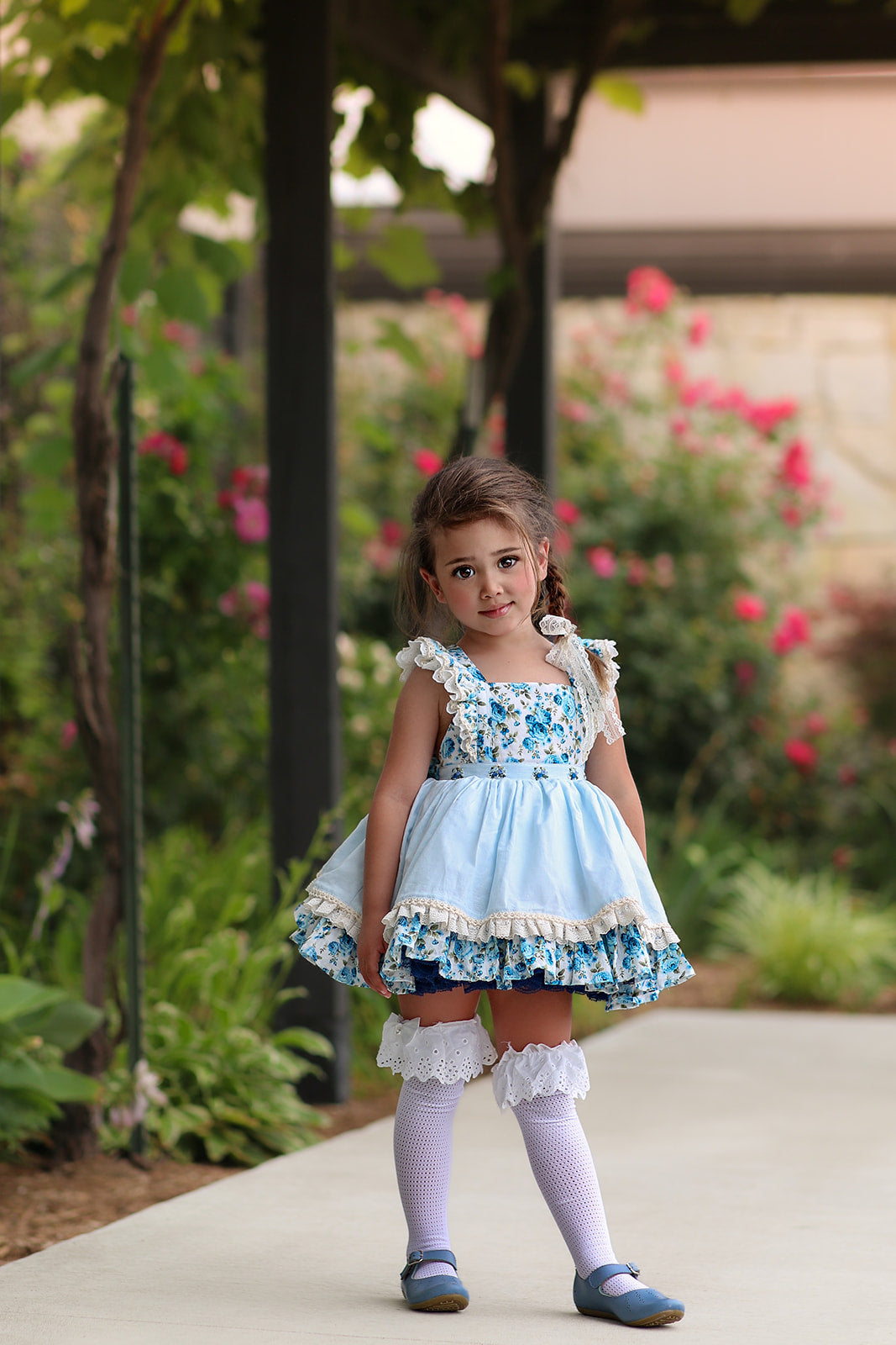Blue Belle Pettiskirt Dress Set