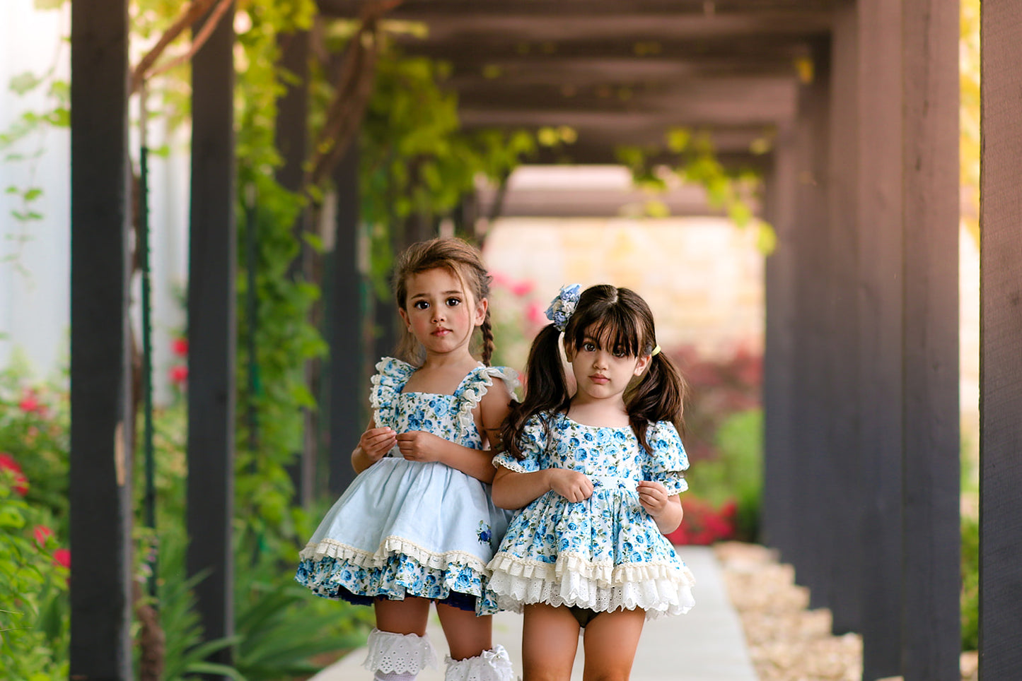 Blue Belle Pettiskirt Dress Set