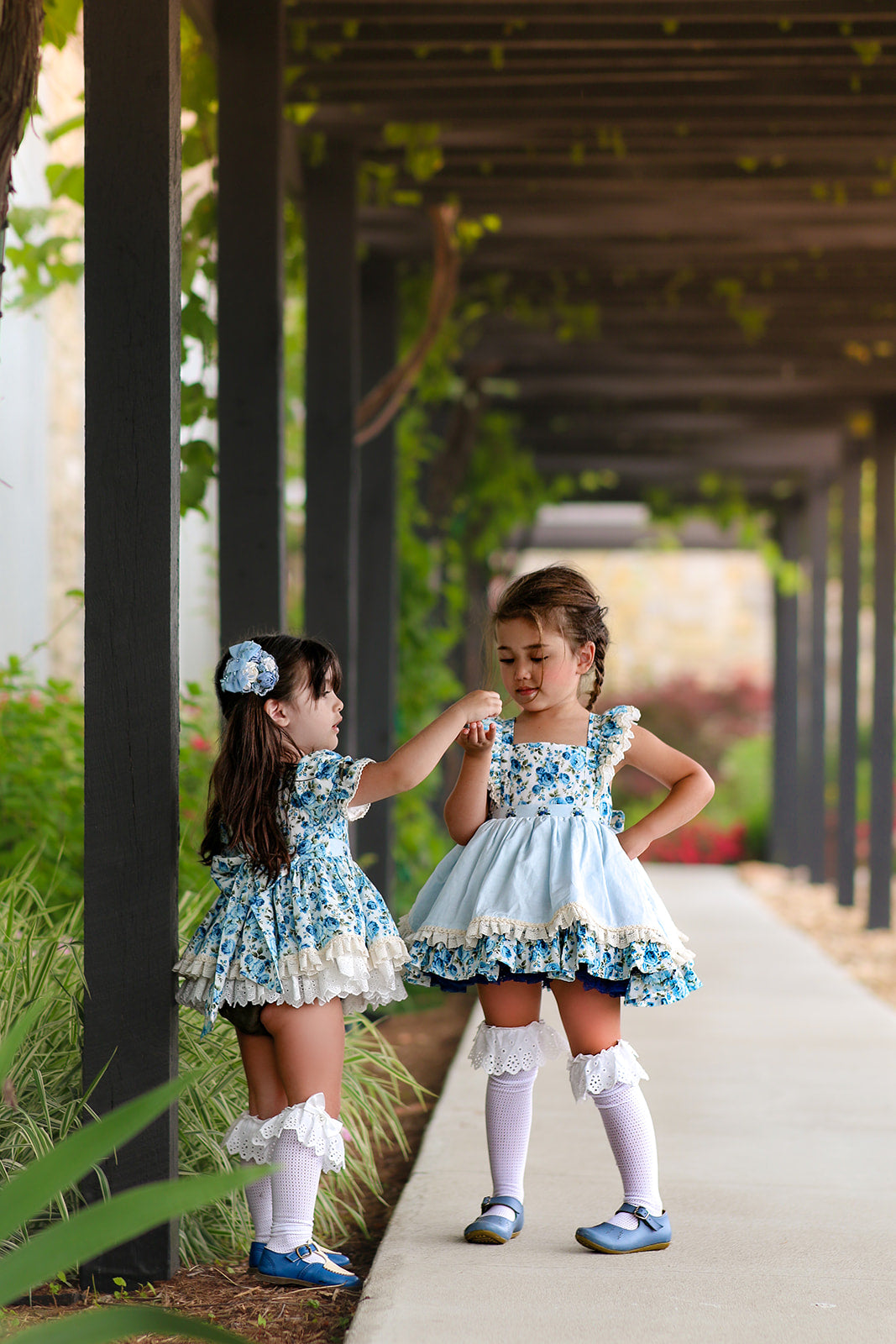 Blue Belle Pettiskirt Dress Set