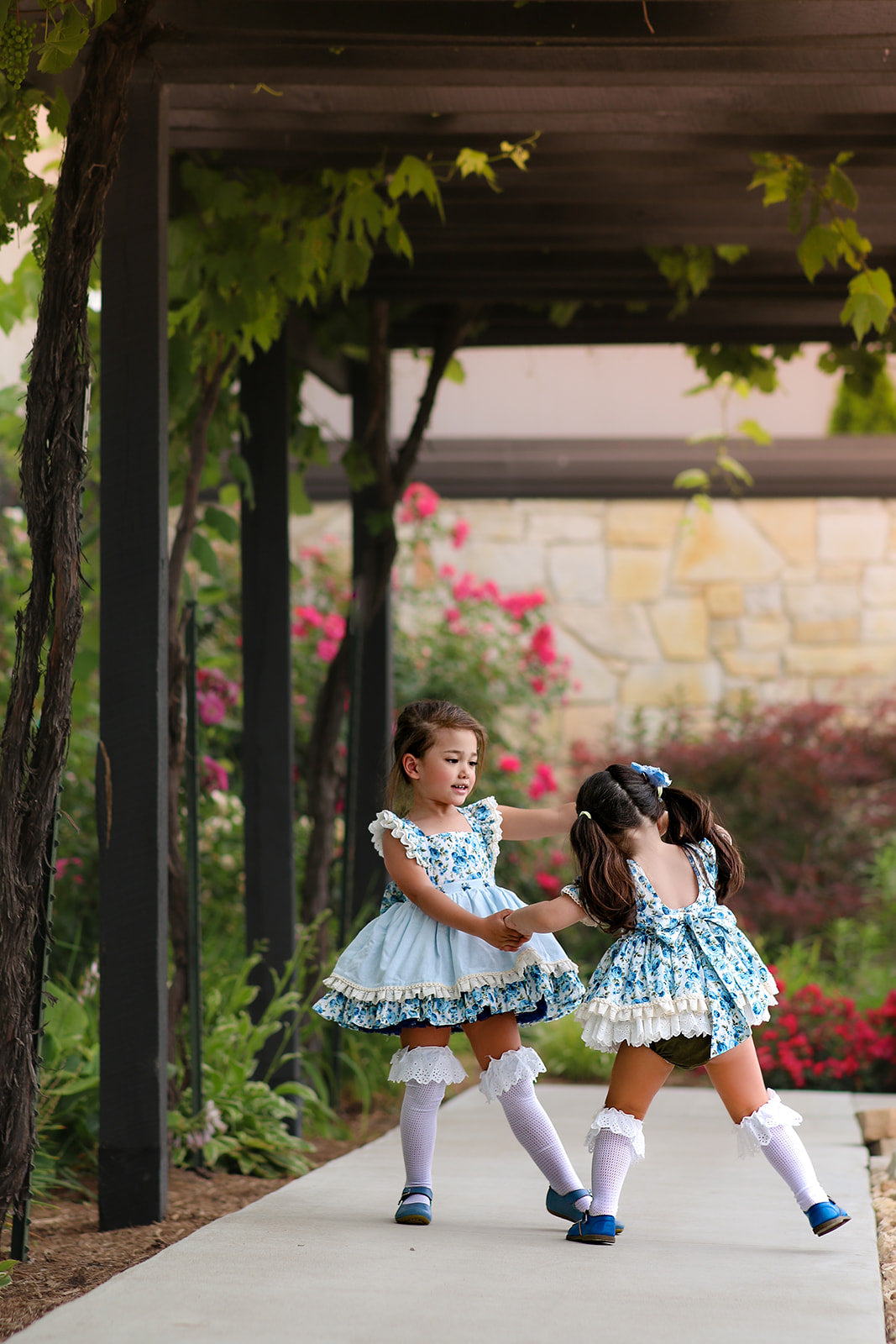 Blue Belle Pettiskirt Dress Set