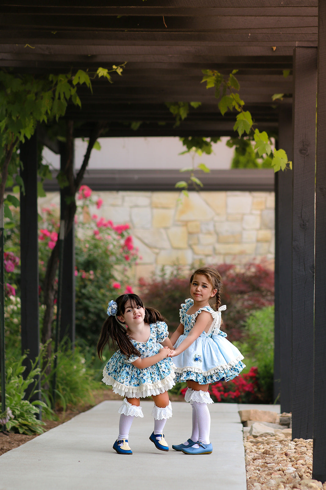 Blue Belle Pettiskirt Dress Set